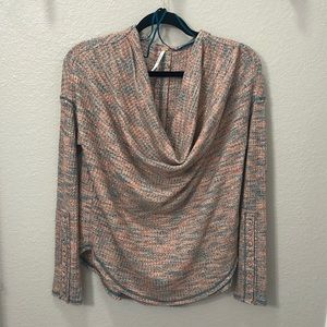 Free People Cowlneck Shirt